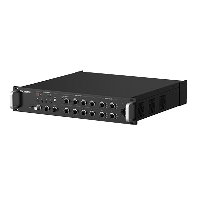 картинка Hikvision DS-QAZ1A1000G1-VB4 Сетевой усилитель 1000 Вт, 4 зоны от компании Intant